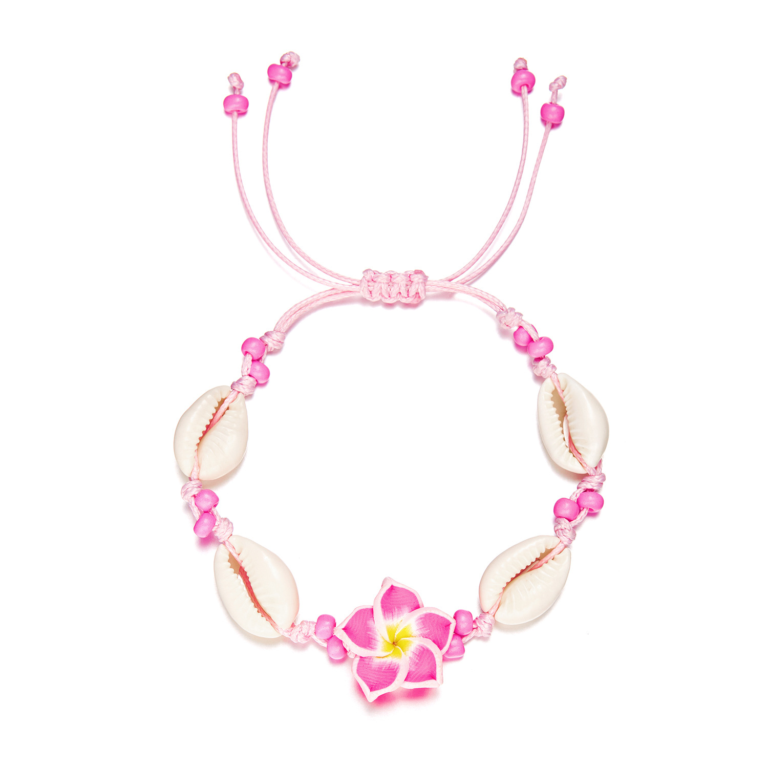 Beaded Anklet Chain - Akcesoria Luau Urocza bransoletka na kostkę