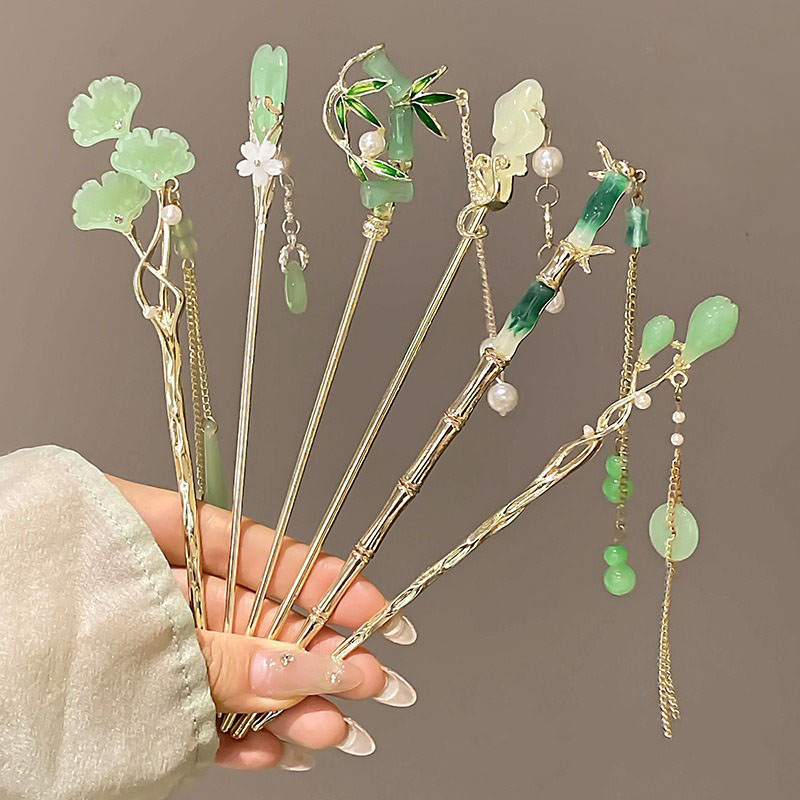 Women Accessories Shop Design - 1 szt. Elegancka chińska spinka do