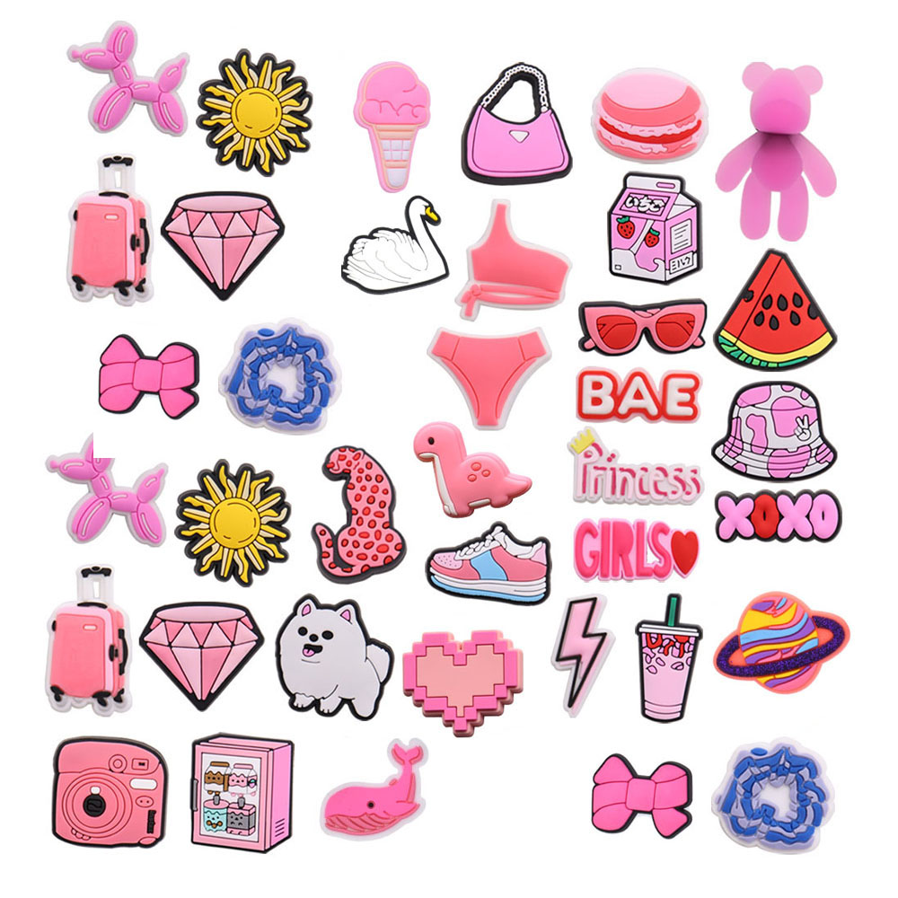 Women'S Accessories For Crocs - Różowy kapelusz Torba na buty Charms