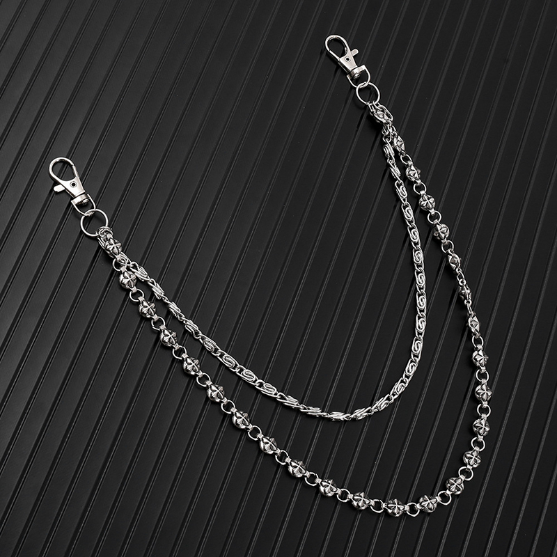Modny dwuwarstwowy łańcuszek d – Women Accessories Pk recenzja i cena