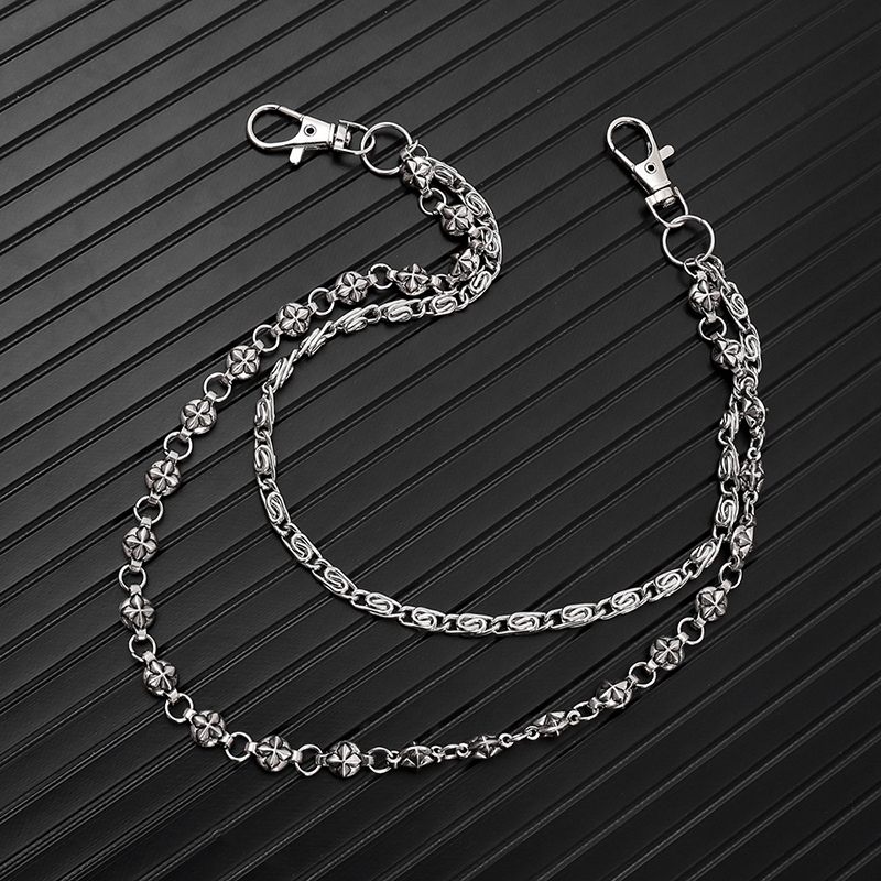 Modny dwuwarstwowy łańcuszek d – Women Accessories Pk recenzja i cena