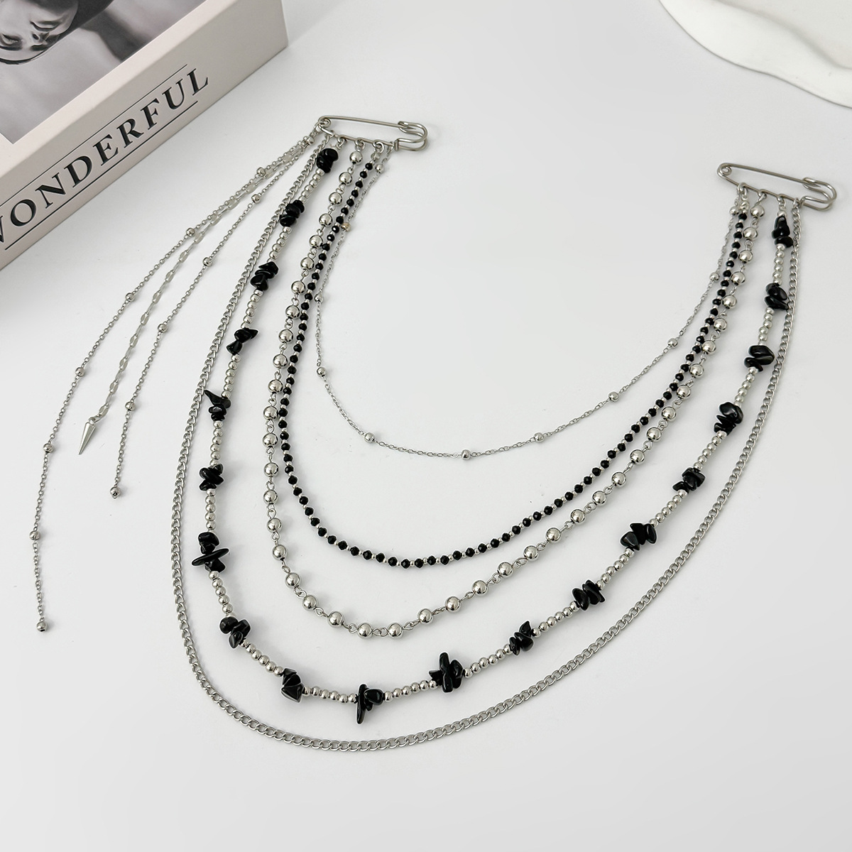 Punkowa broszka hip-hopowa z d – Women'S Accessories Jewelry recenzja i cena