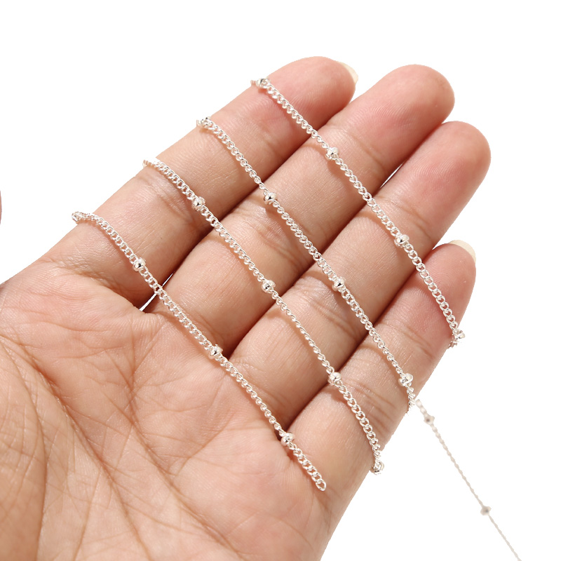 2 metry ze stali nierdzewnej p – Beaded Anklet Chain recenzja i cena