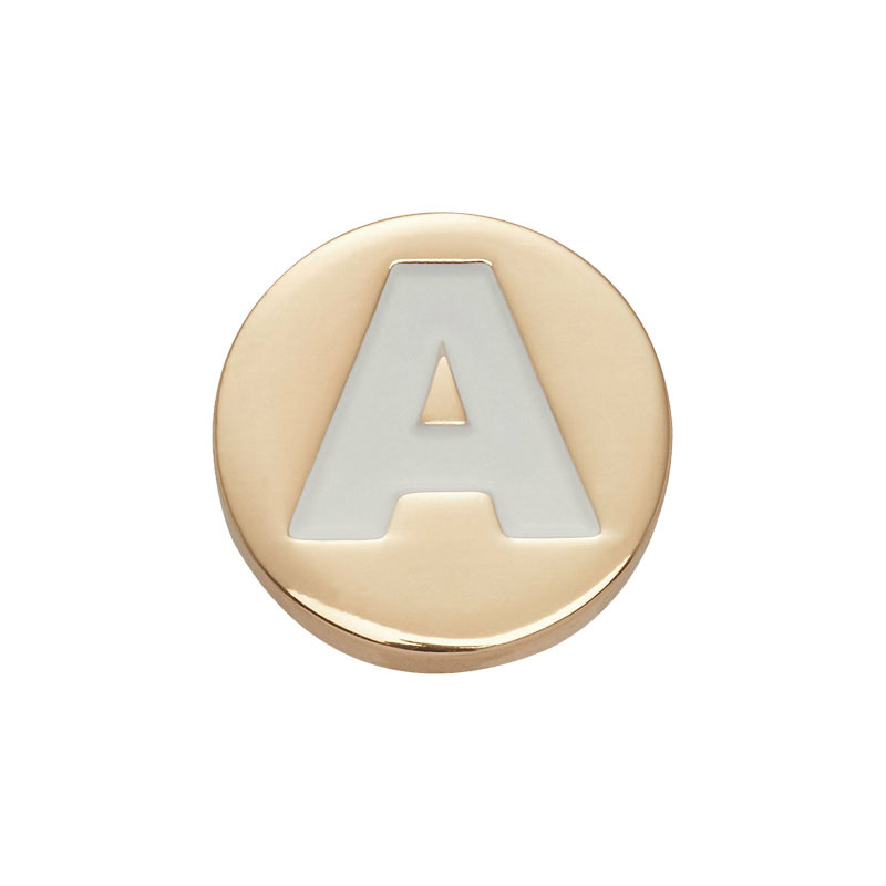 Bling Gold Letter Shoe Charms  – Women'S Accessories For Crocs recenzja i cena