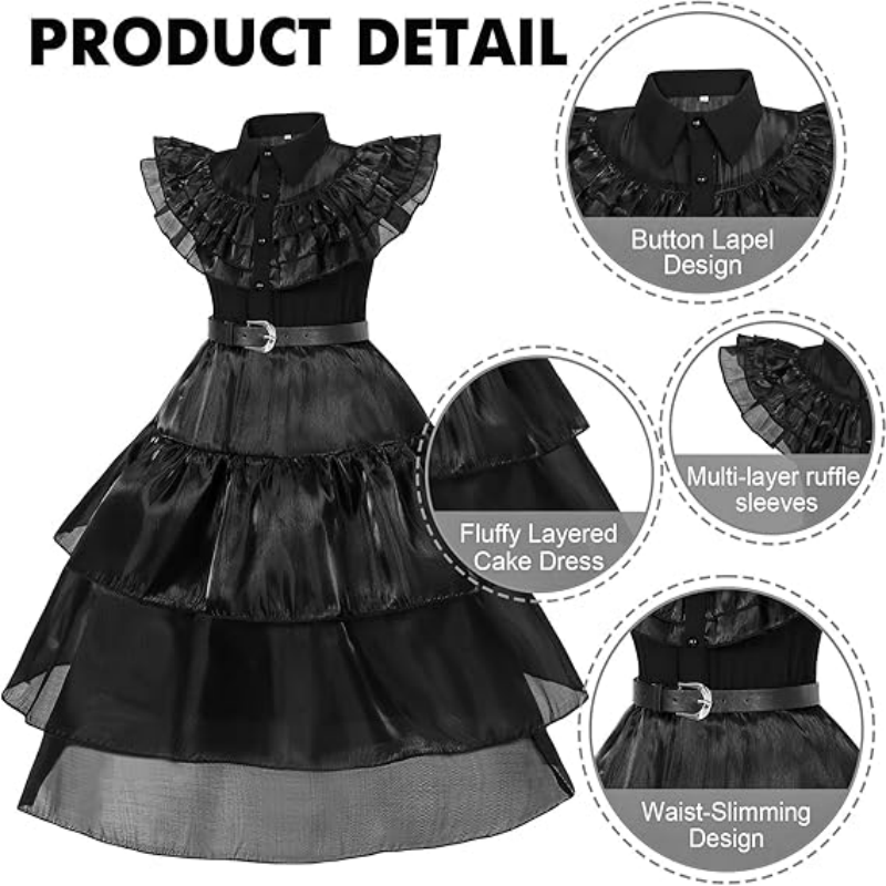Czarna Sukienka Czarnej Wiedźm – Women'S Accessories Clothing recenzja i cena