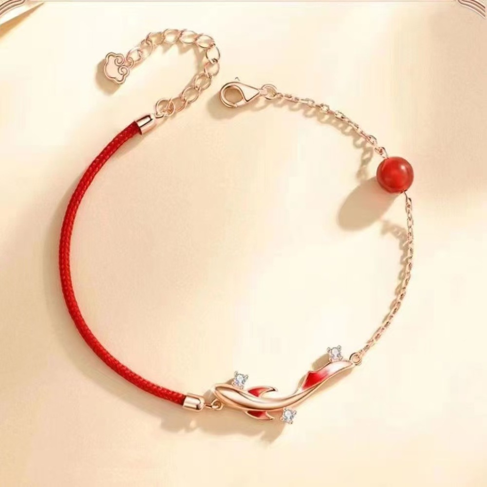Elegancka bransoletka z czerwo – Women Accessories Meaning recenzja i cena