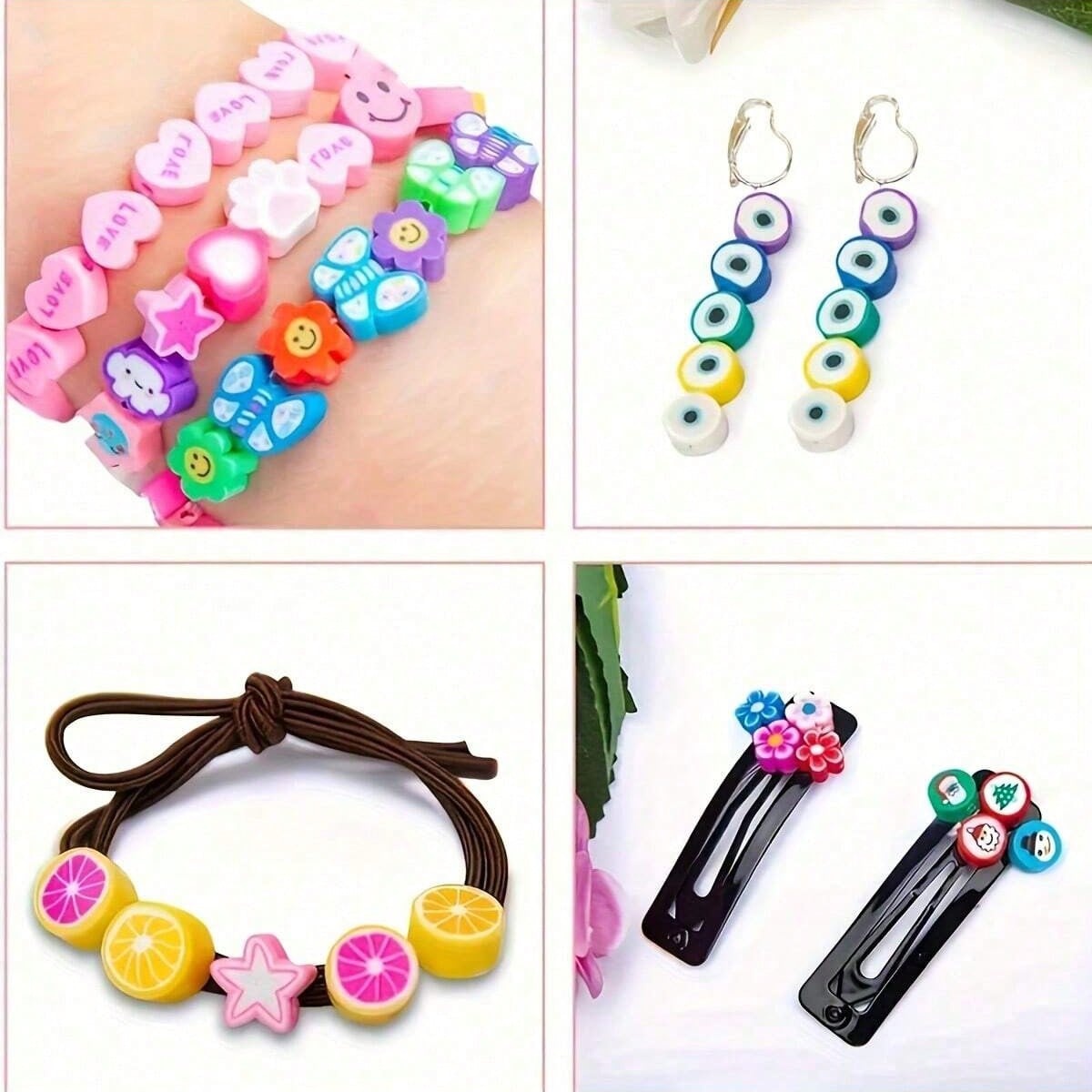 Zestaw koralików z modeliny 14 – Women Accessories Bracelet recenzja i cena