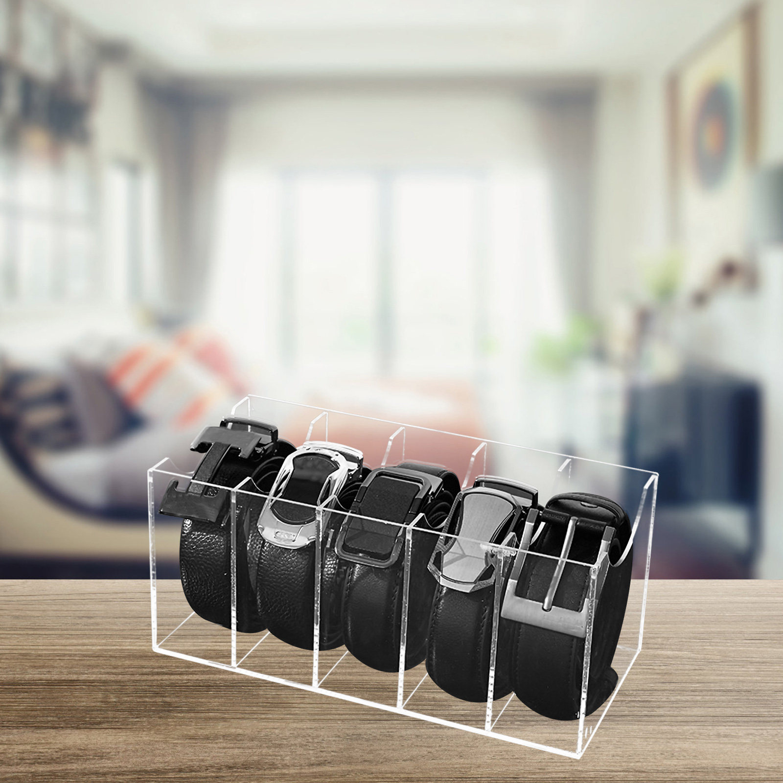 5-przedziałowy przezroczysty o – Women Accessories Holder recenzja i cena