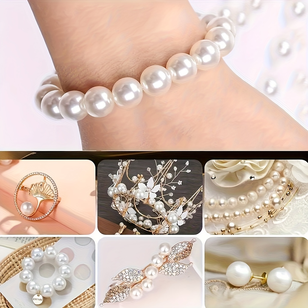1388 szt. 4/6/8/10mm Czarne, B – Women Accessories Bracelet recenzja i cena