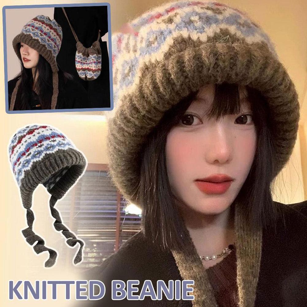 Ciepła dzianinowa czapka beani – Women Accessories Shop Design recenzja i cena